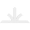 Ekena Millwork Richland Architectural Grade PVC Gable Bracket, 72"W x 39"H x 2"D x 6"F, 13/12 Pitch GBP072X39X0206RIC00 - alternate 5